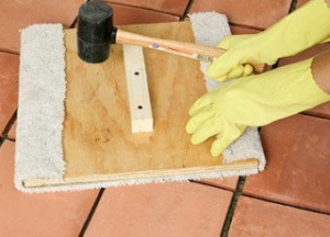 Mortar Set Installation Method - Tile Tech Pavers