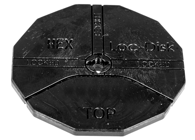 Pedestal Lock Disk Hex