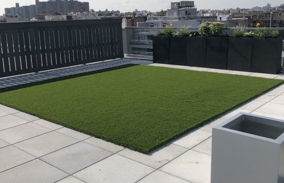Roof Terrace Synthetic Turf Grass 01