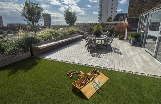 Rooftop Synthetic Turf Grass 03