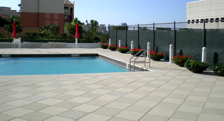 Trump Plaza - West Palm Beach, FL - Tile Tech Pavers