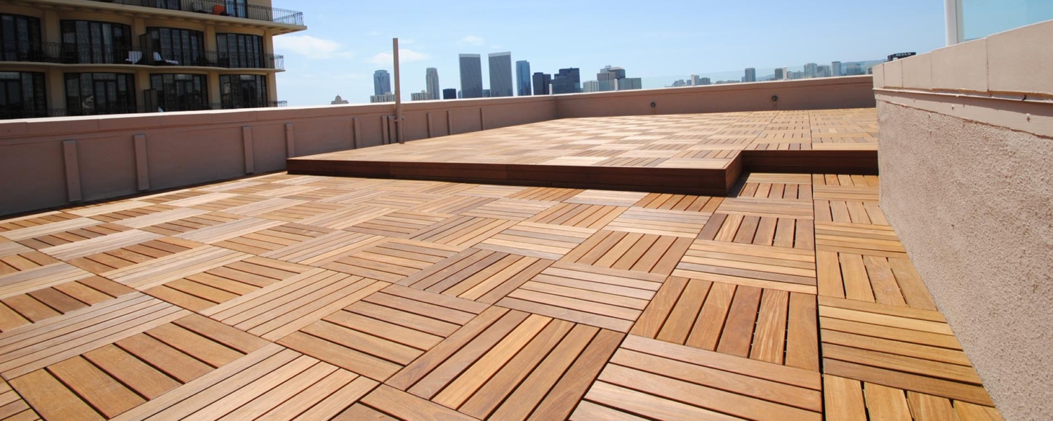 Beverly Wilshire Roof Deck IPE Wood 14
