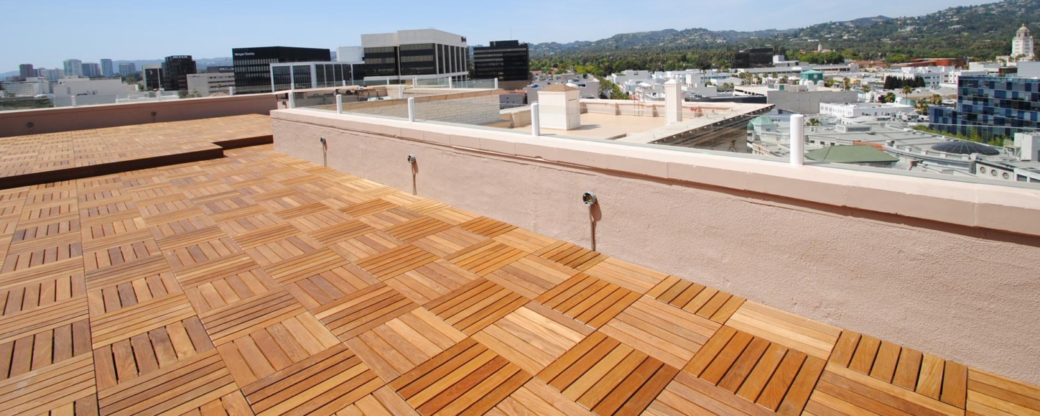 Beverly Wilshire Roof Deck IPE Wood 16