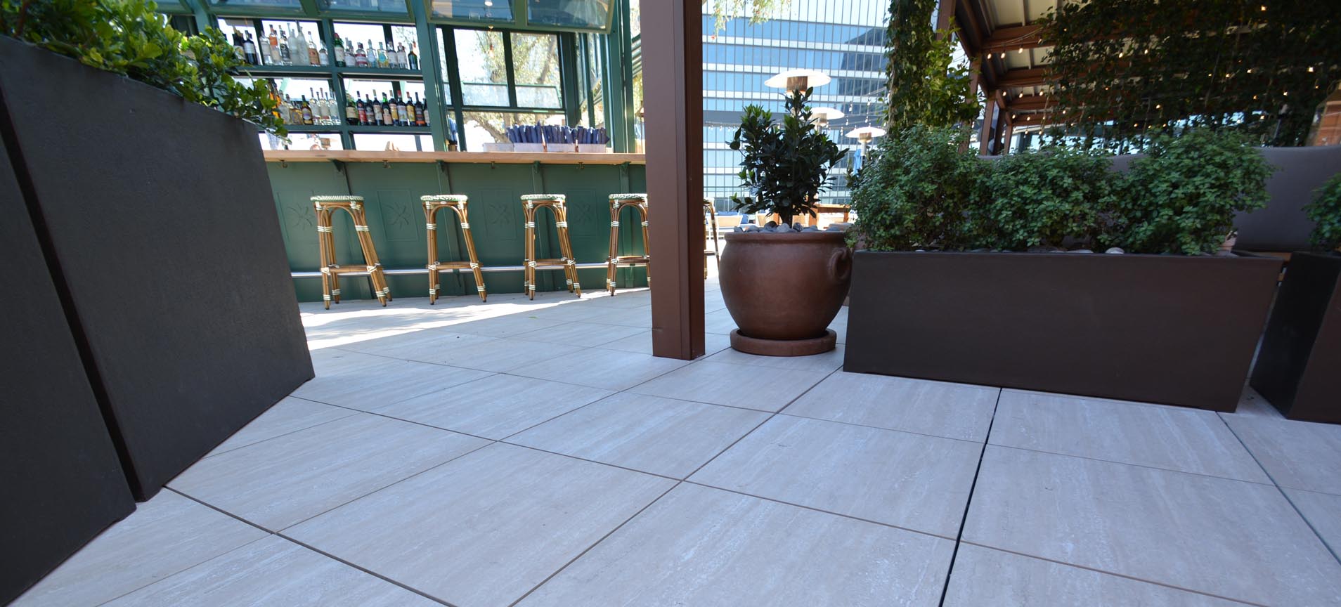 Eataly Restaurant - Rooftop Deck | Tile Tech Pavers®