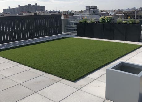 Roof Terrace Artificial Turf Grass 01
