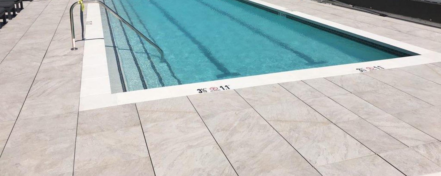 W Hotel Porcelain Pavers Pool Deck 04
