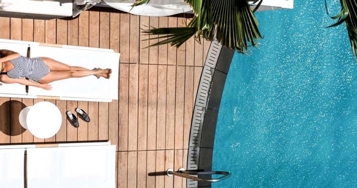 Prince Waikiki Hotel IPE Wood Pool Deck 10