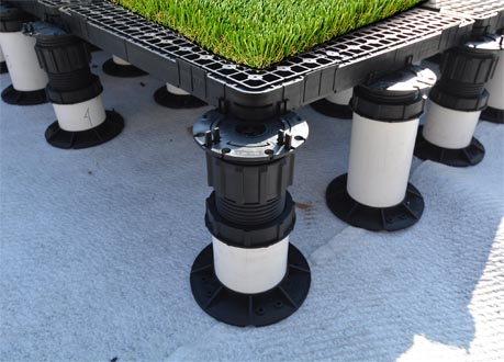 Rooftop Artificial Turf-Tray™ | Tile Tech Pavers® | Roof Pavers