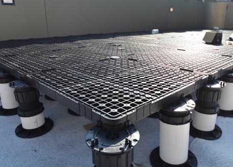 Rooftop Artificial Turf-Tray™ | Tile Tech Pavers® | Roof Pavers
