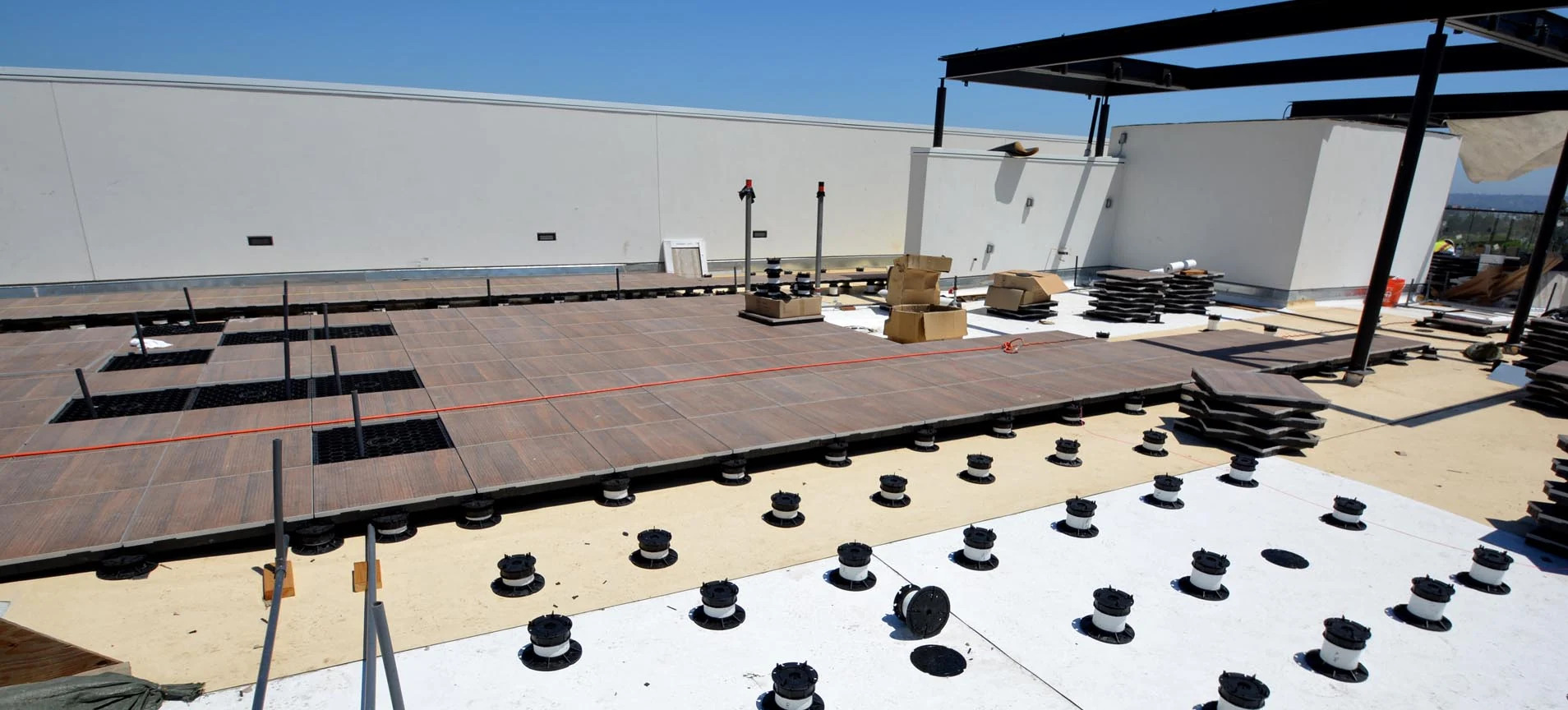 Harland Condo Roofdeck Pedestal Pavers 11