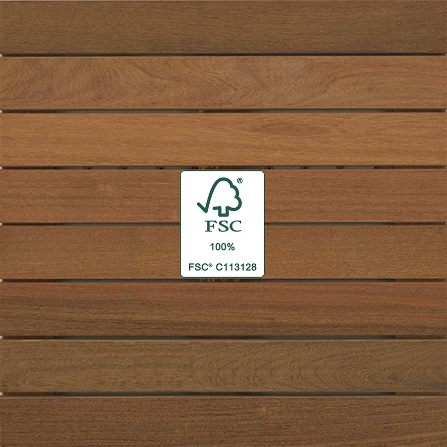 IPE Wood Deck Tiles FSC 900x900 2