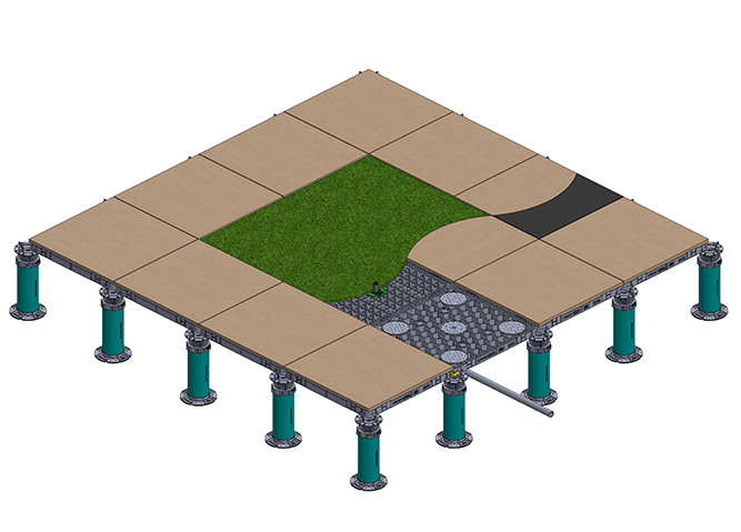 Turf Tray Artificial Grass Pedestal Pavers DIAG 460x330 1
