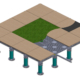 Tile Tech 3D Assembly Hex Tray Turf Tray 15
