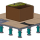 Tile Tech 3D Assembly PLANTER BOX SOLID 75